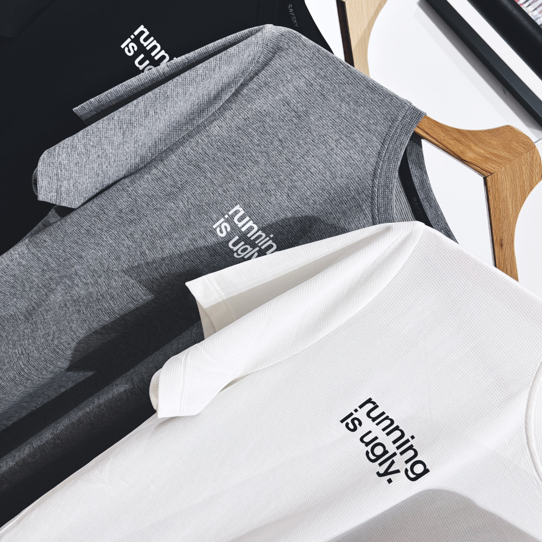 saysky clean combat t-shirt, grey.