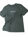 tee, sayonara, khaki.