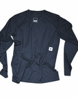 saysky clean motion longsleeve, black, running is boring.