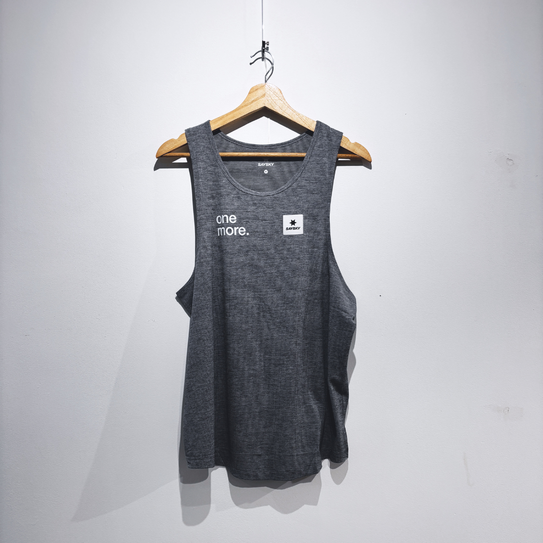 saysky clean combat singlet, grey, one more.