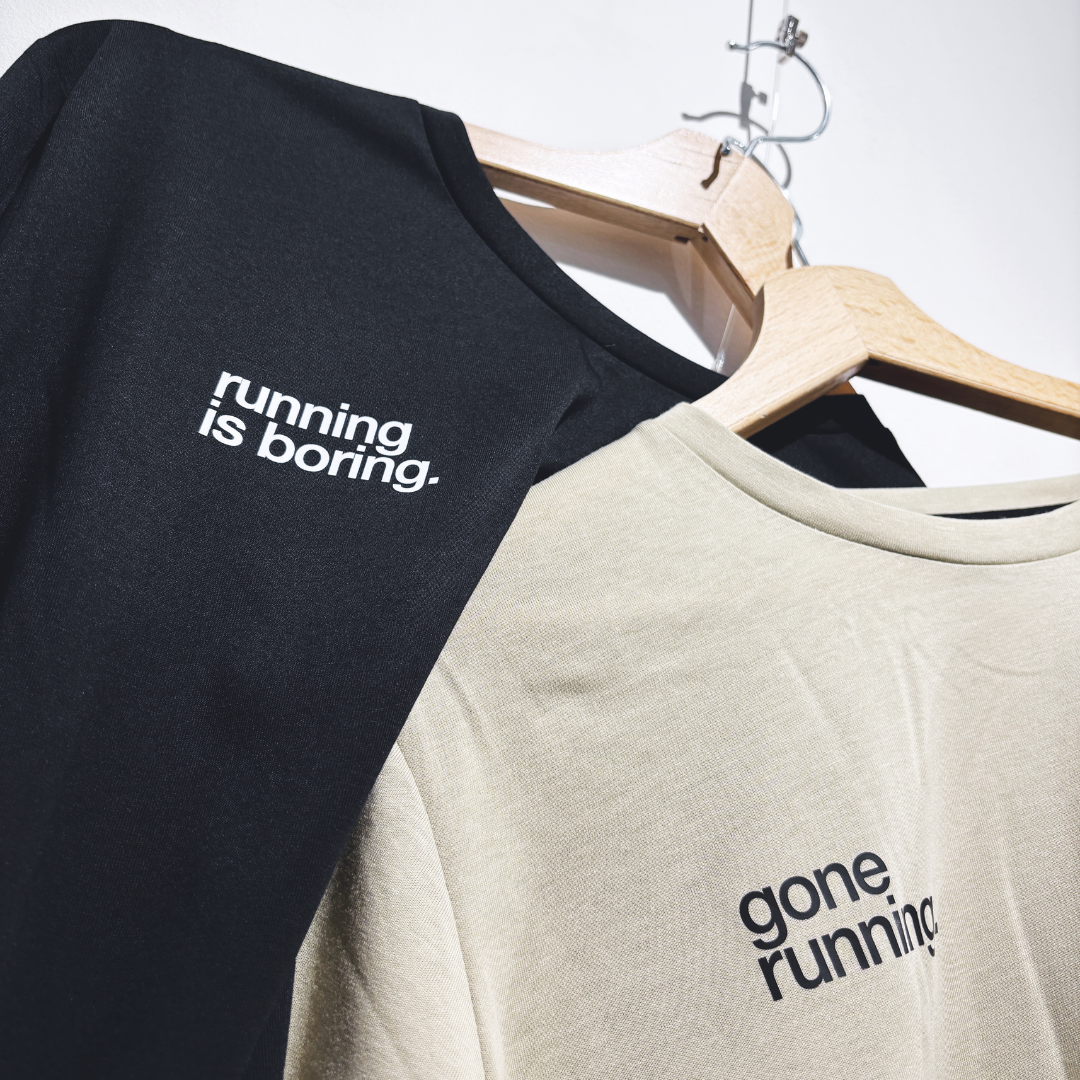 saysky clean motion longsleeve, beige, gone running.