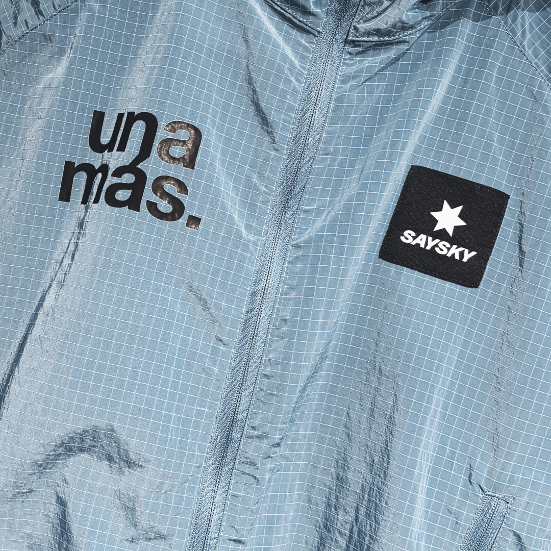 saysky clean pace shield jacket, blue.