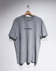 tee, no offdays, heather grey.