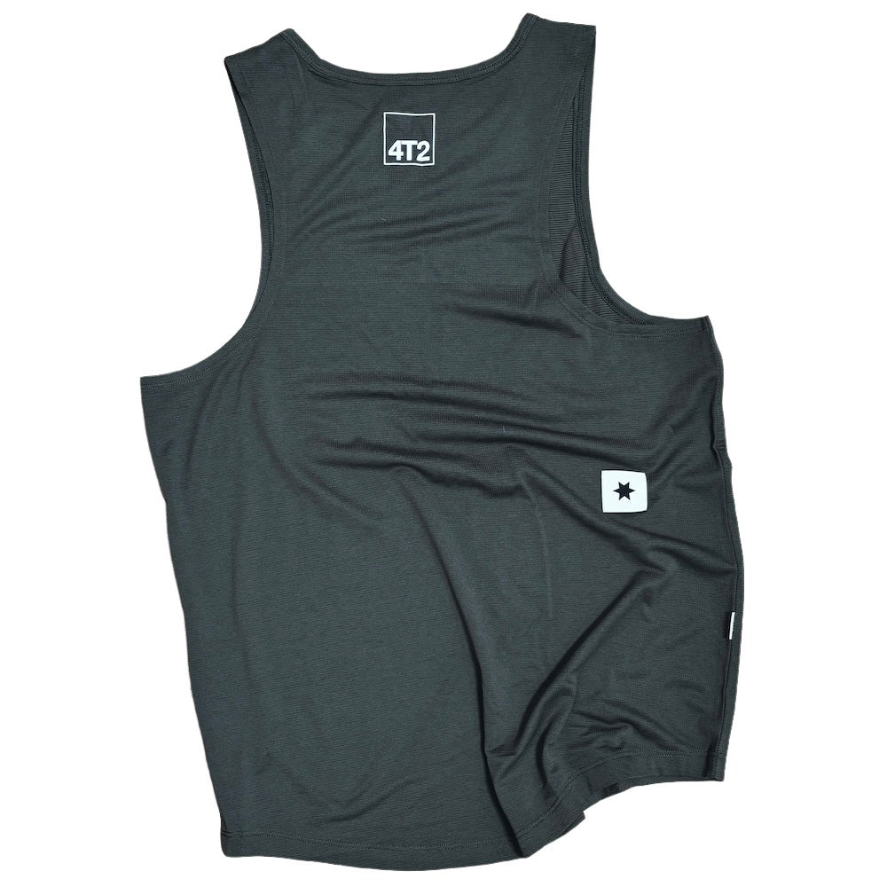 saysky clean combat singlet, green.