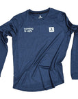 saysky clean pace longsleeve, blue.