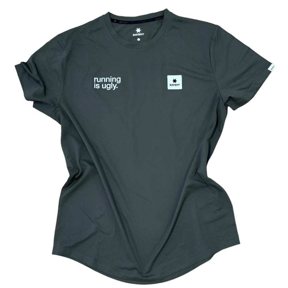 saysky clean combat t-shirt, green.