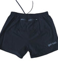 classic mens microperf short 5" get lost, black.