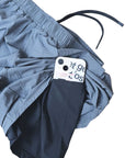 classic mens microperf short 5" get lost, grey.