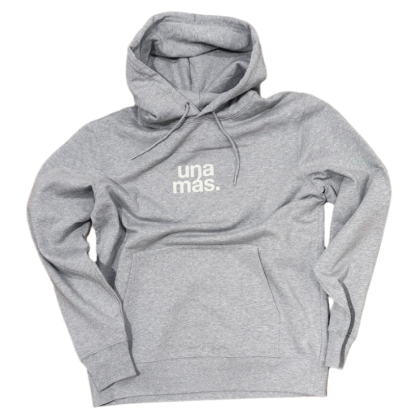 hoodie, una más, heather grey.