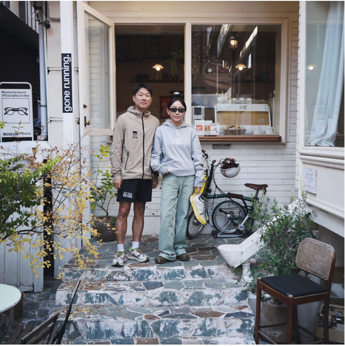 how desire for running and creation brought us together.