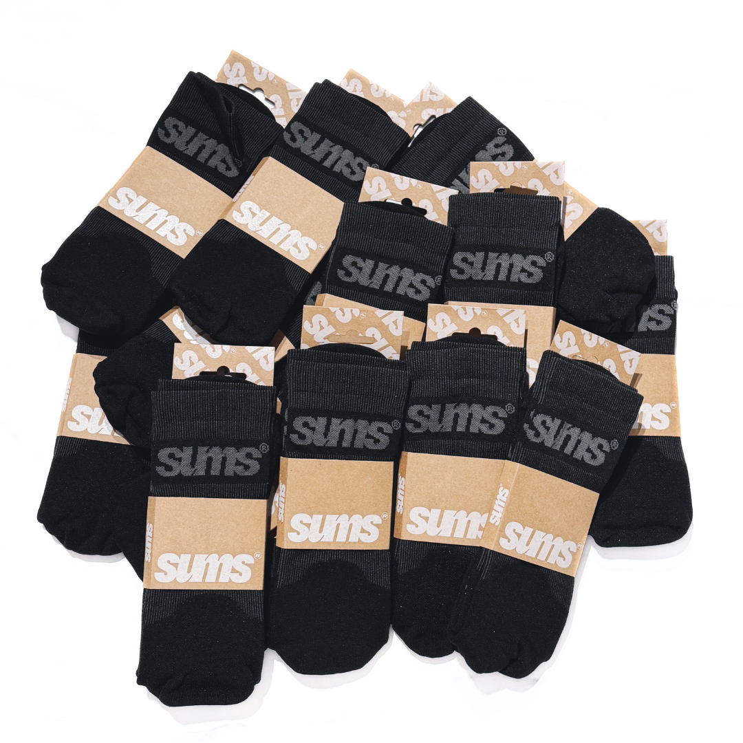 sums, rib runner, black / beluga.