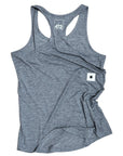 saysky womens clean combat singlet, grey.