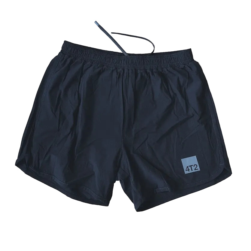 classic mens microperf short 5" get lost, black.