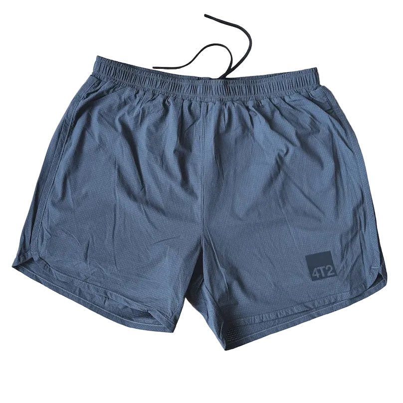classic mens microperf short 5" get lost, grey.
