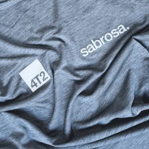classic mens singlet, sabrosa, charcoal.