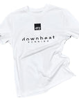 tee downbeat running, tokyo love on white.