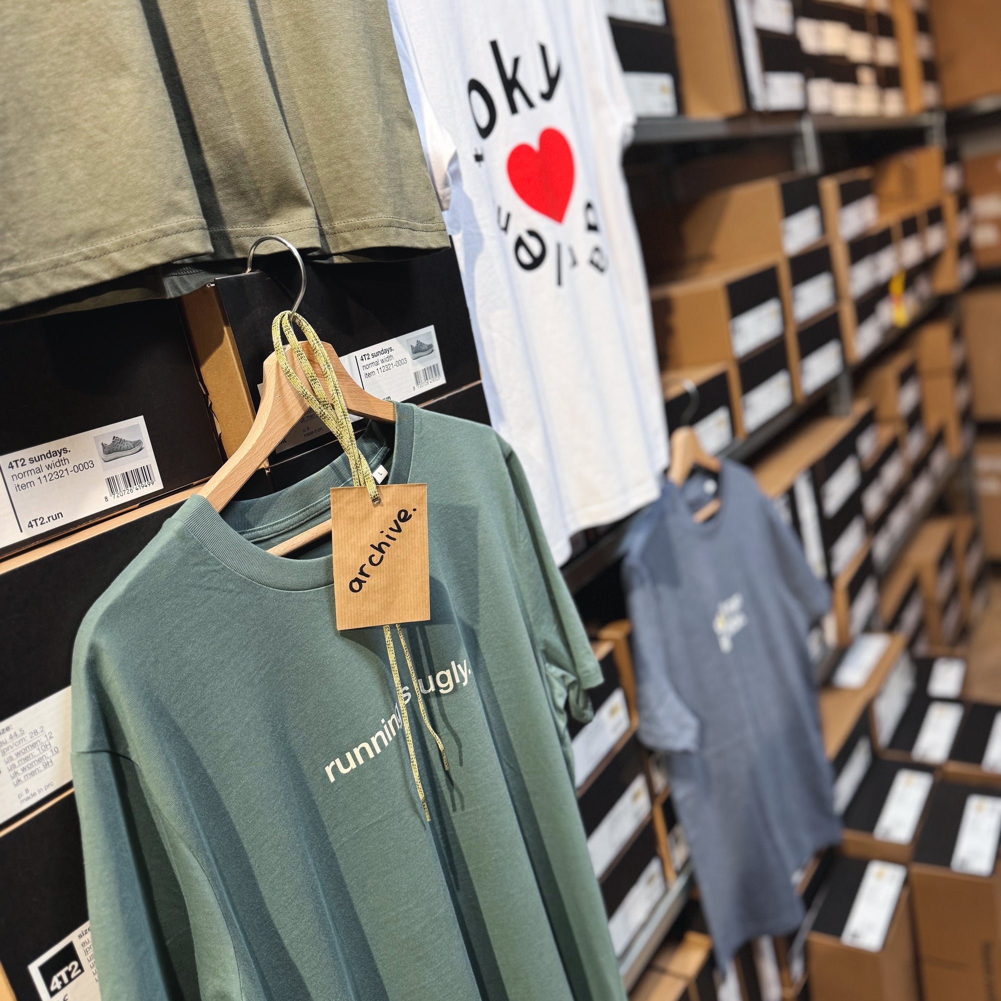 tee, running is ugly, green day, archive.