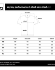 saysky clean combat t-shirt, grey.