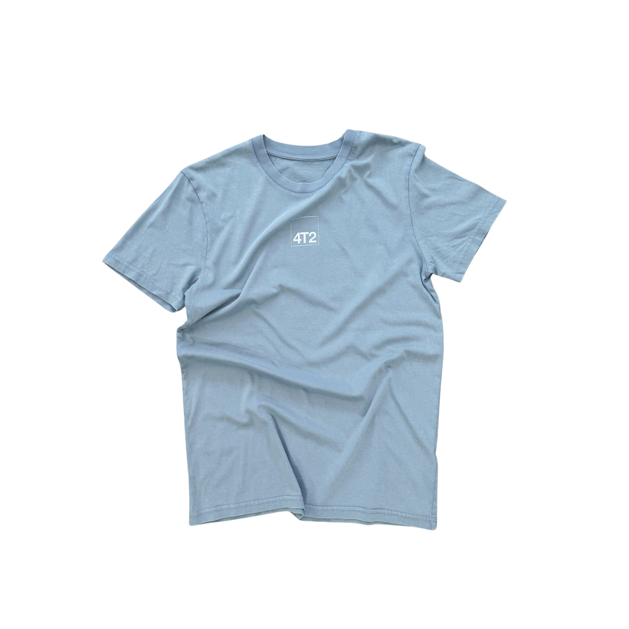 tee, running is boring, vintage grey.